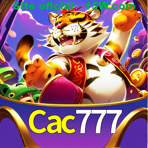 Imagem promocional da Cac777 mostrando a plataforma e suas vantagens